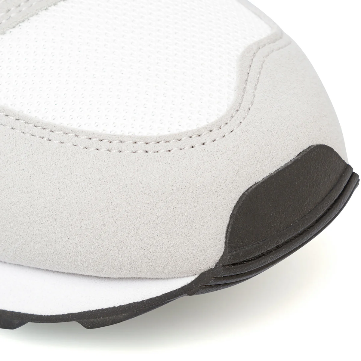Sneakers grigie e bianche da uomo in mesh traspirante con dettagli blu New Balance 500 - Image 5
