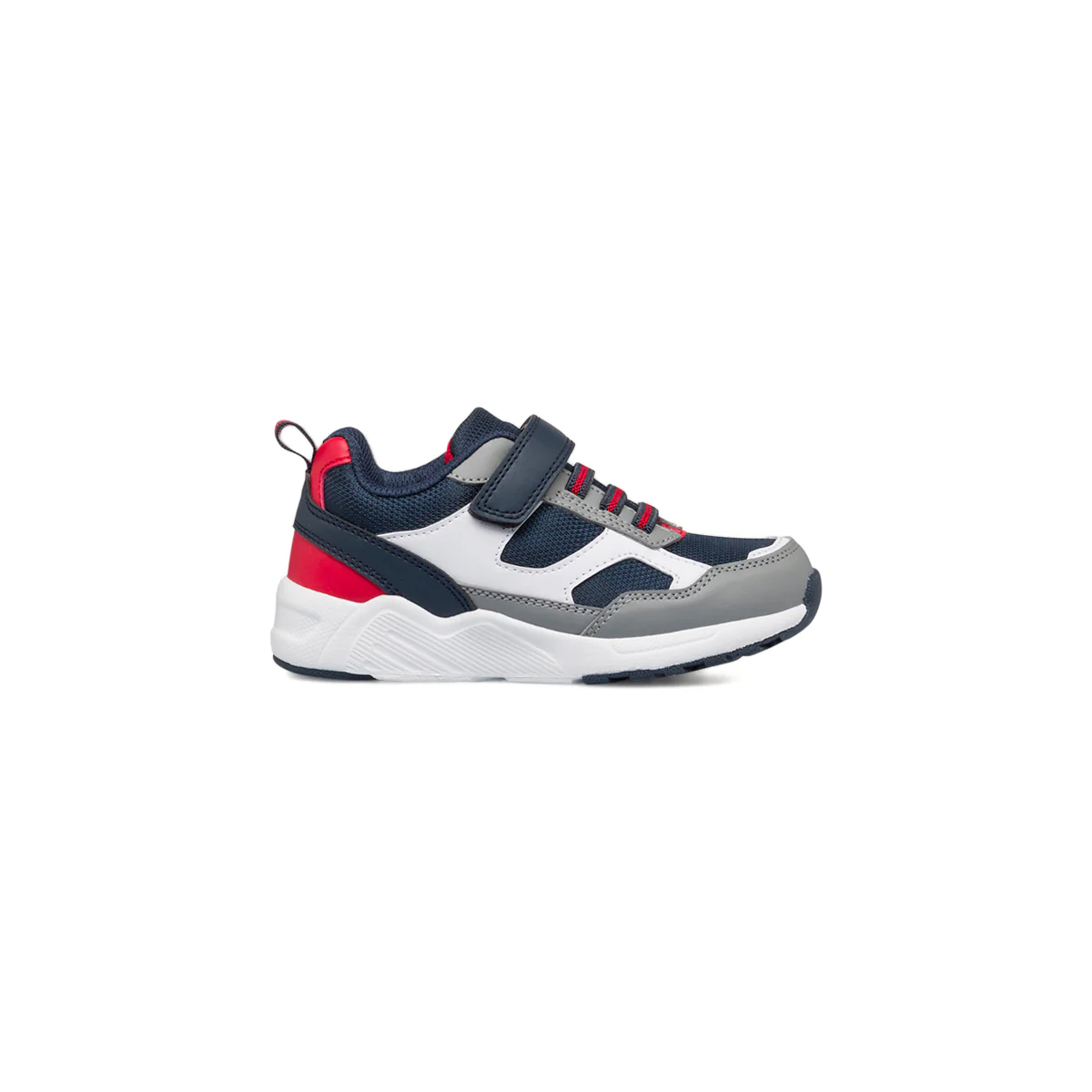 Sneakers grigie e blu da bambino Birilli&Monelli