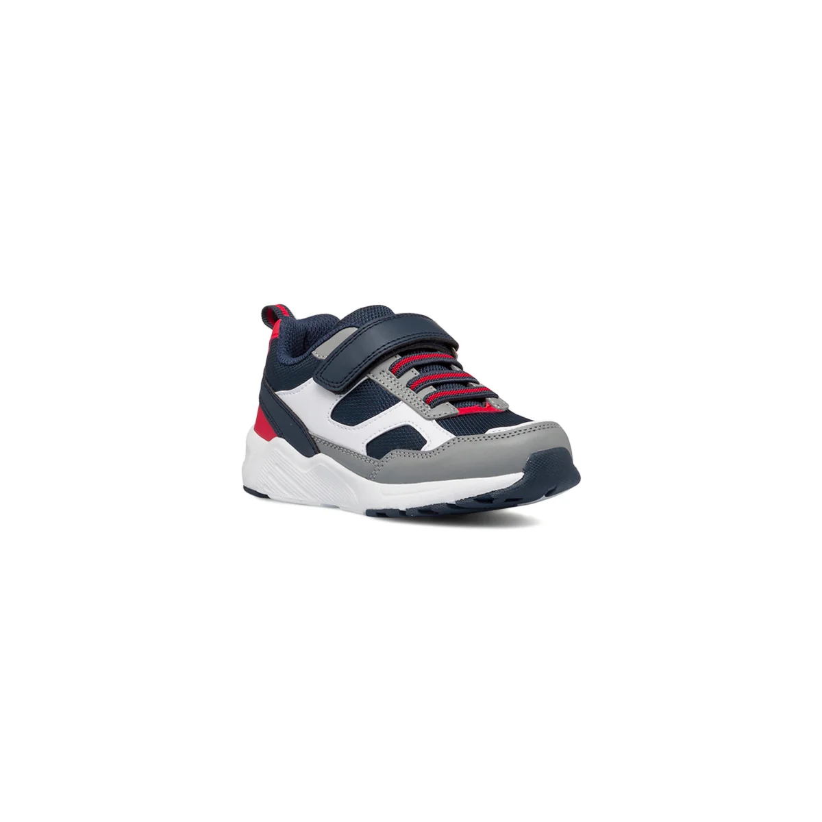Sneakers grigie e blu da bambino Birilli&Monelli - Image 2