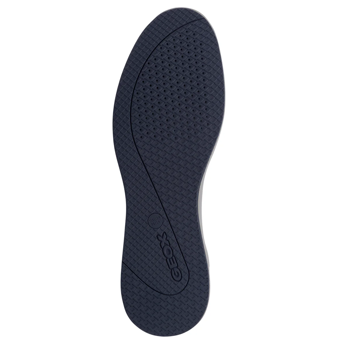 Sneakers grigie e blu da uomo con zip laterale Geox Avery - Image 9