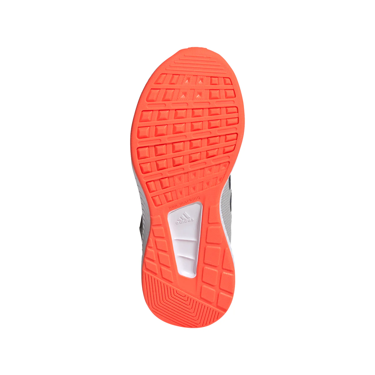 Sneakers grigie e blu in mesh traspirante adidas Runfalcon 2.0 C - Image 7