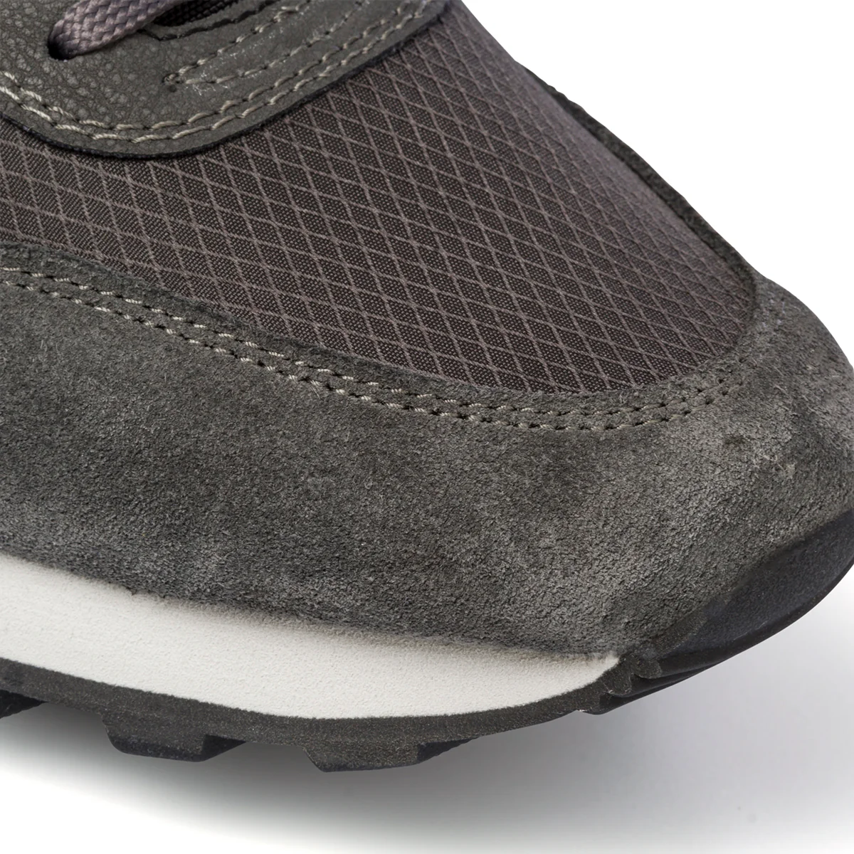 Sneakers grigie e nere da uomo con dettagli traforati Geox Ponente - Image 5
