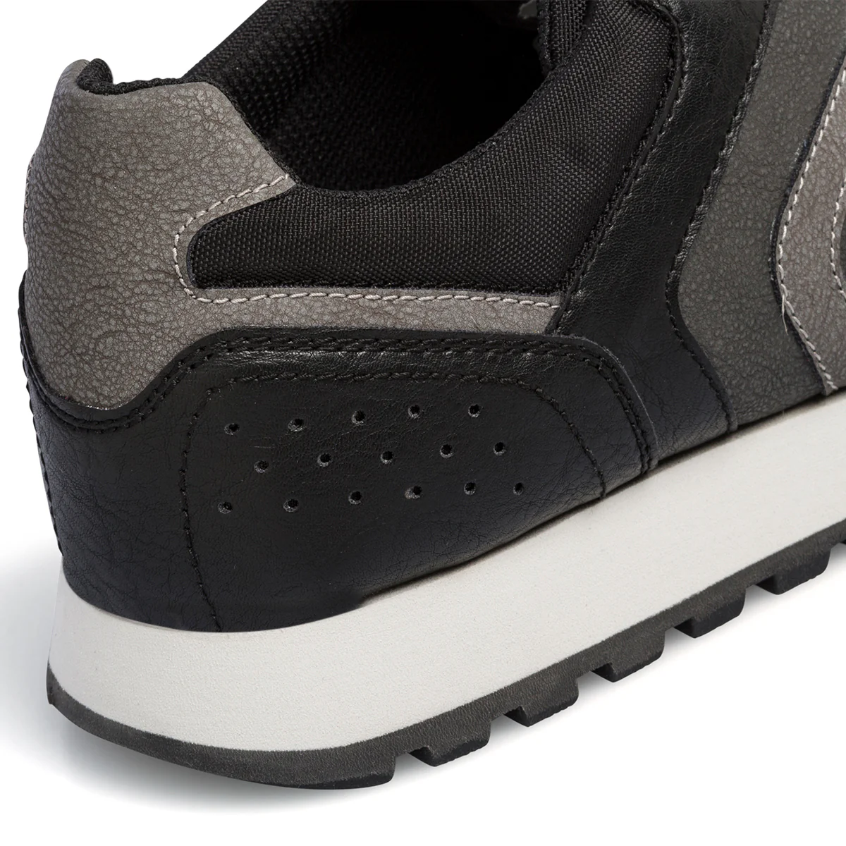 Sneakers grigie e nere da uomo con dettagli traforati Geox Ponente - Image 7