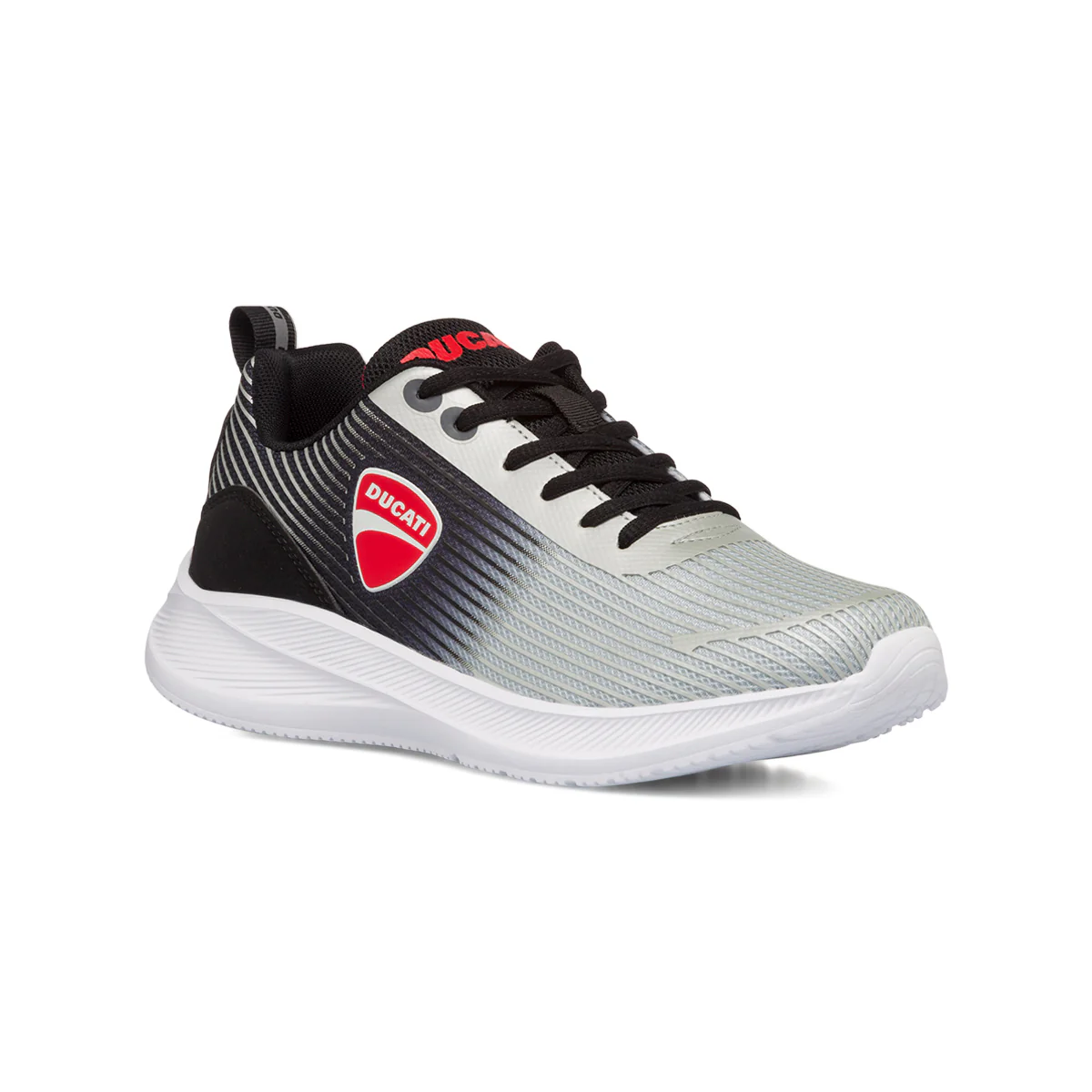 Sneakers grigie e nere da uomo con logo laterale Ducati Backfire 5 - Image 2