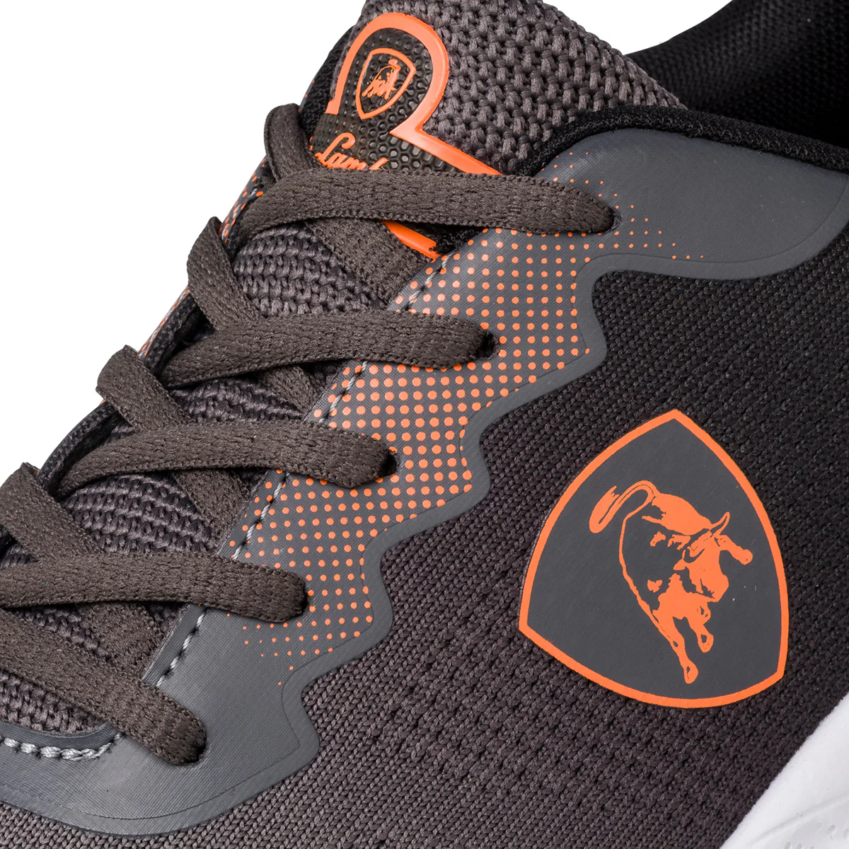 Sneakers grigie e nere da uomo con logo laterale Tonino Lamborghini LuxeSprint Imperial - Image 6