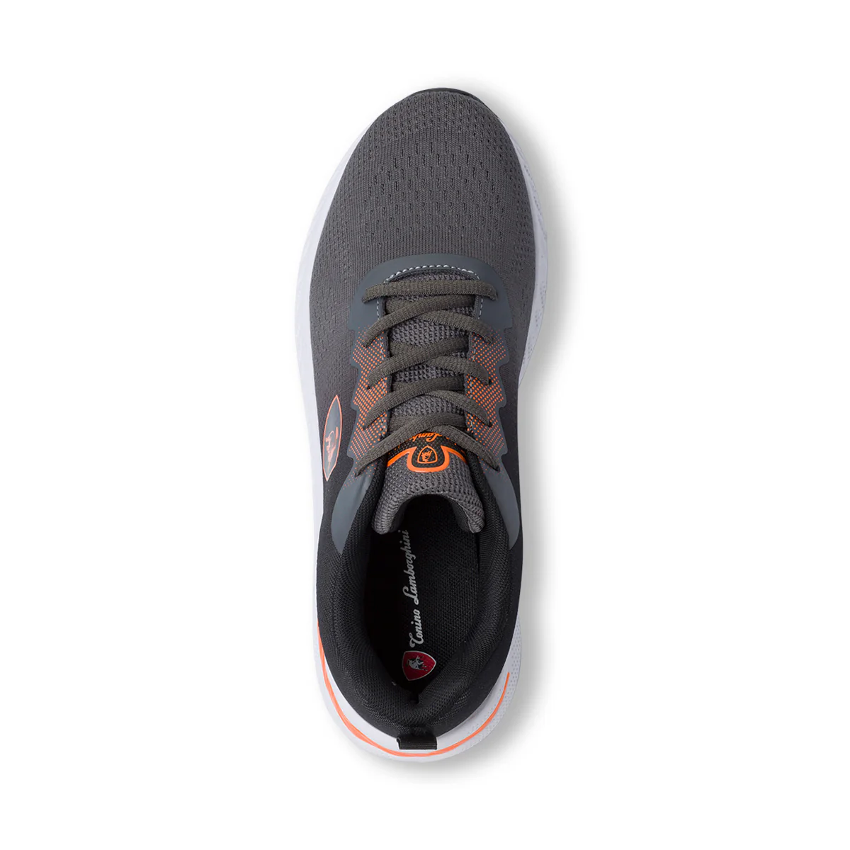 Sneakers grigie e nere da uomo con logo laterale Tonino Lamborghini LuxeSprint Imperial - Image 8