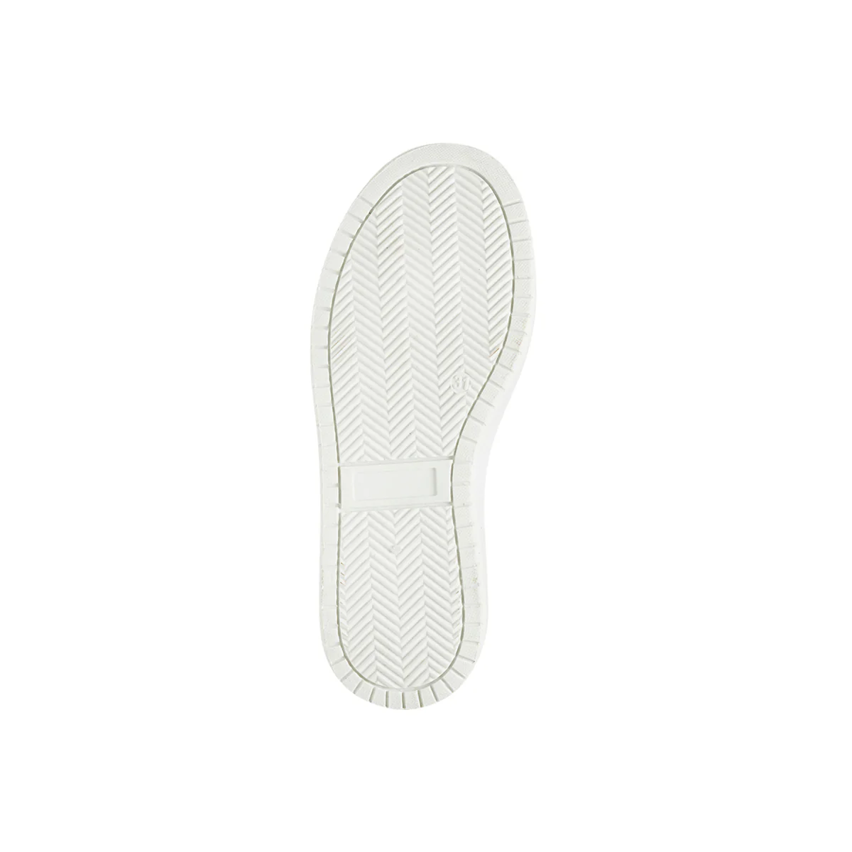 Sneakers grigie effetto laminato con pelo 10 Baci - Image 4