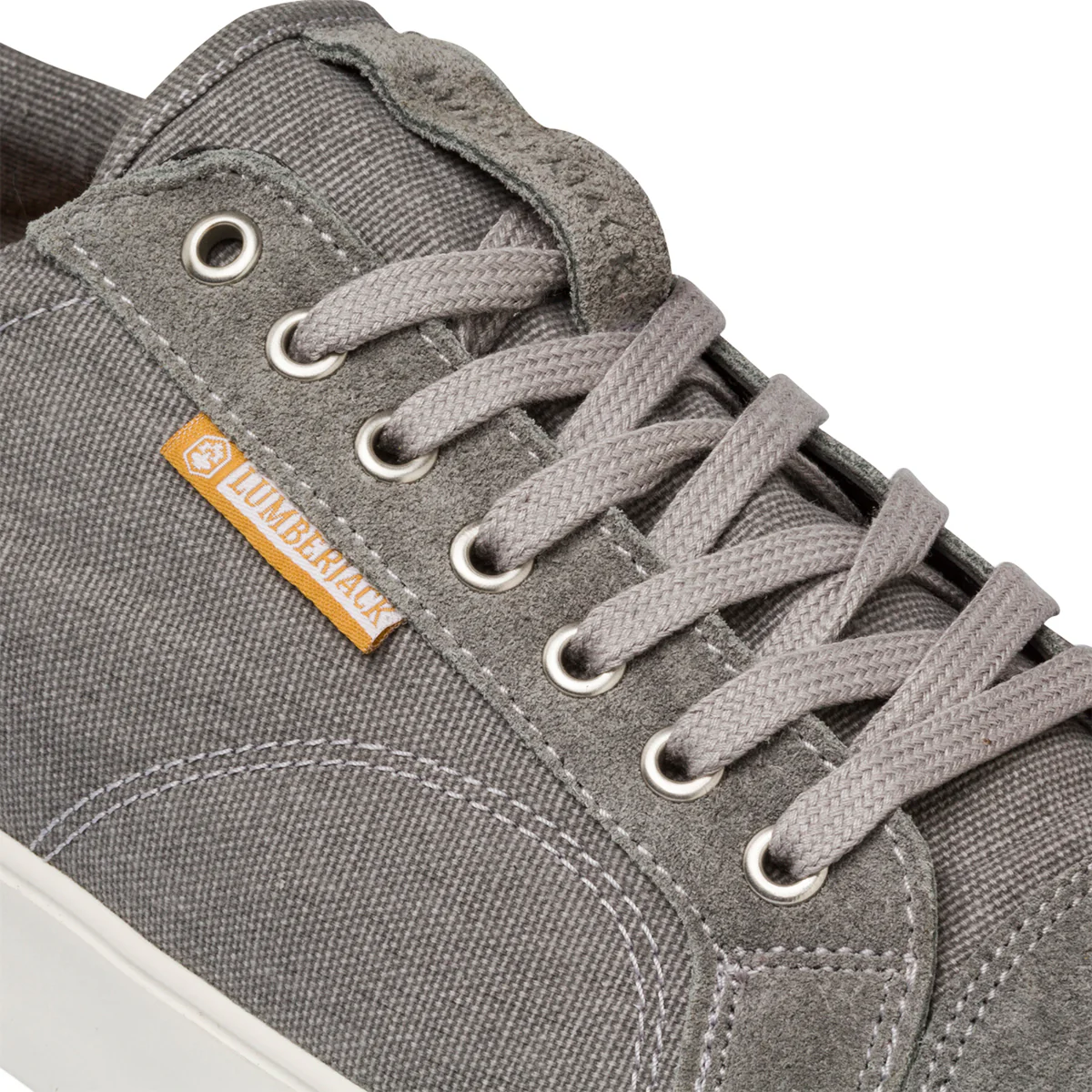 Sneakers grigie in canvas da uomo Lumberjack Bastian - Image 7