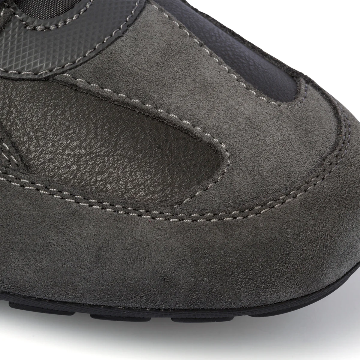 Sneakers grigie in pelle scamosciata da uomo Geox Ravex - Image 10