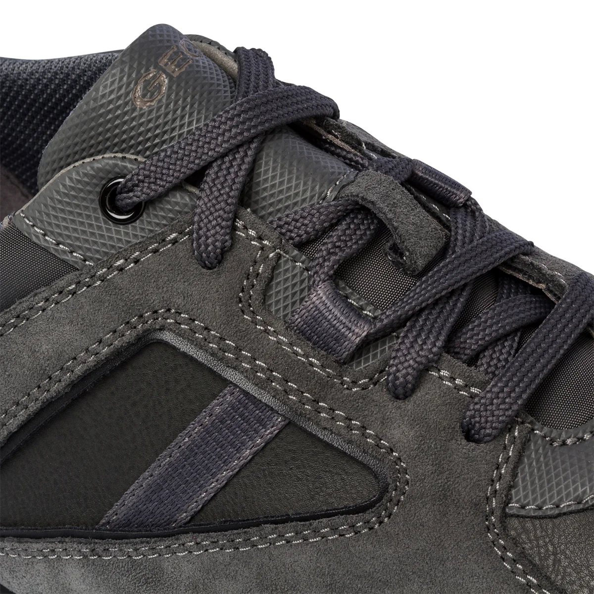 Sneakers grigie in pelle scamosciata da uomo Geox Ravex - Image 11