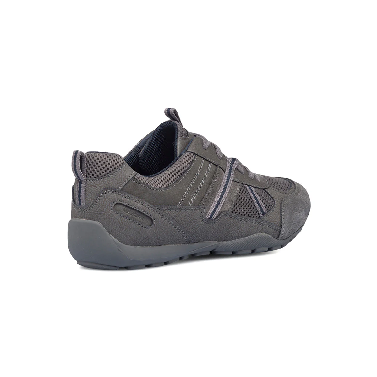Sneakers grigie in pelle scamosciata da uomo Geox Ravex - Image 3