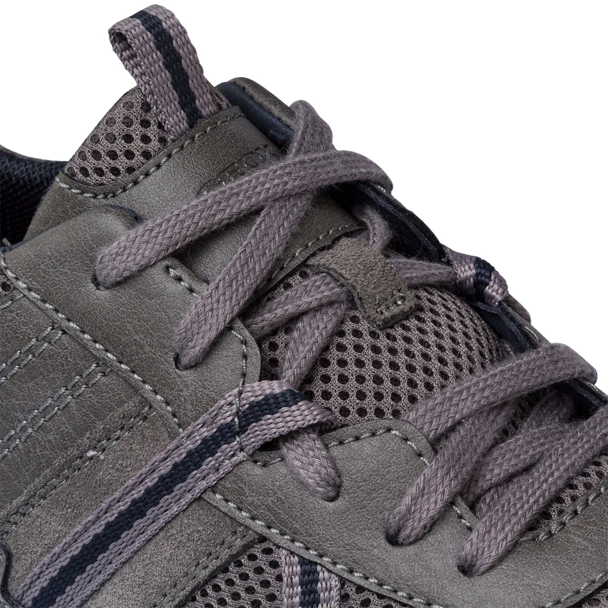 Sneakers grigie in pelle scamosciata da uomo Geox Ravex - Image 5