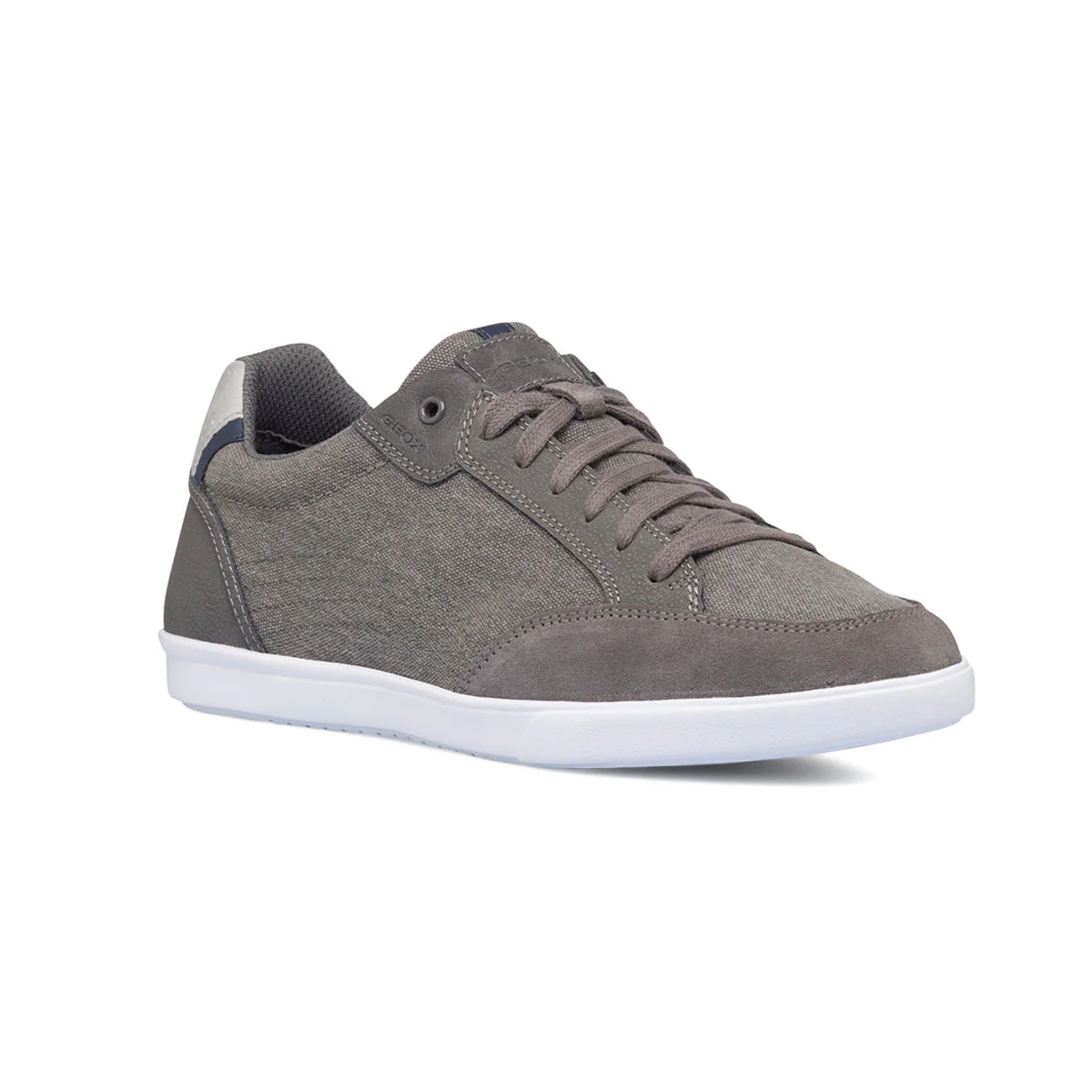 Sneakers grigie in tela da uomo Geox Walee - Image 2