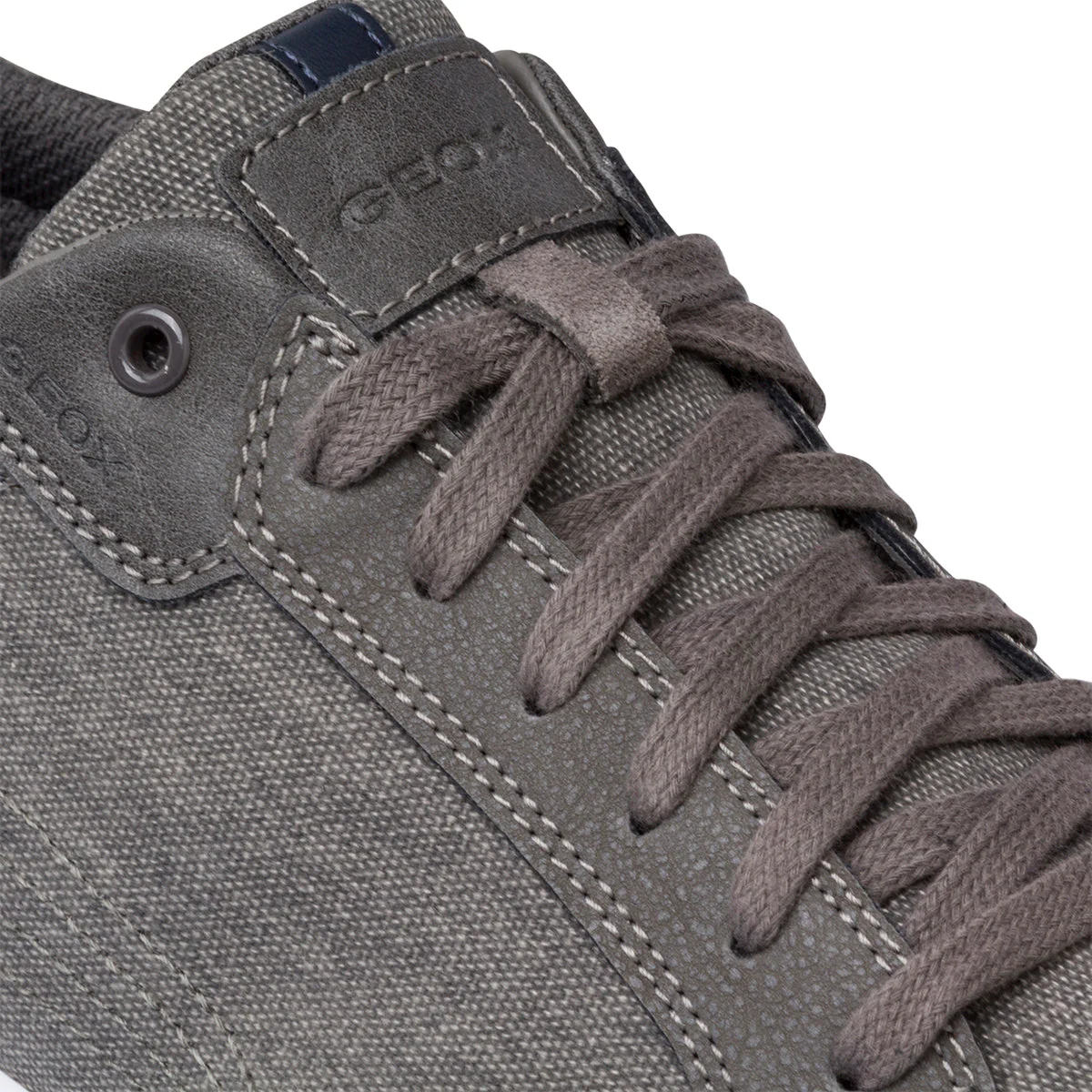 Sneakers grigie in tela da uomo Geox Walee - Image 5