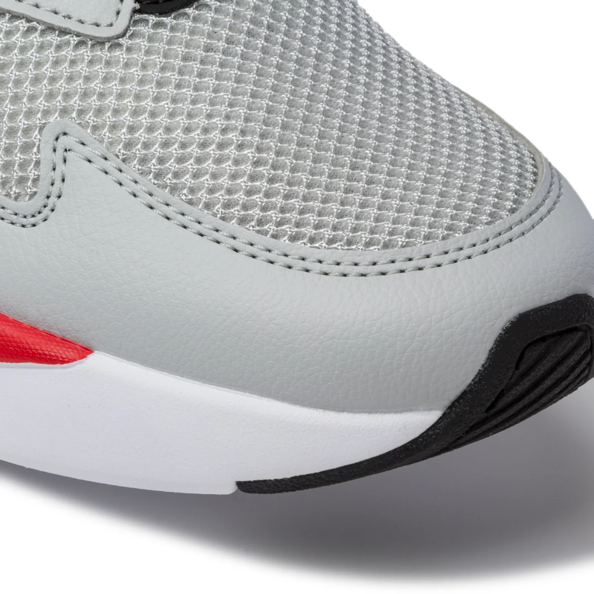 Sneakers grigie, nere e rosse in tessuto mesh Puma X-Ray Lite - Image 5