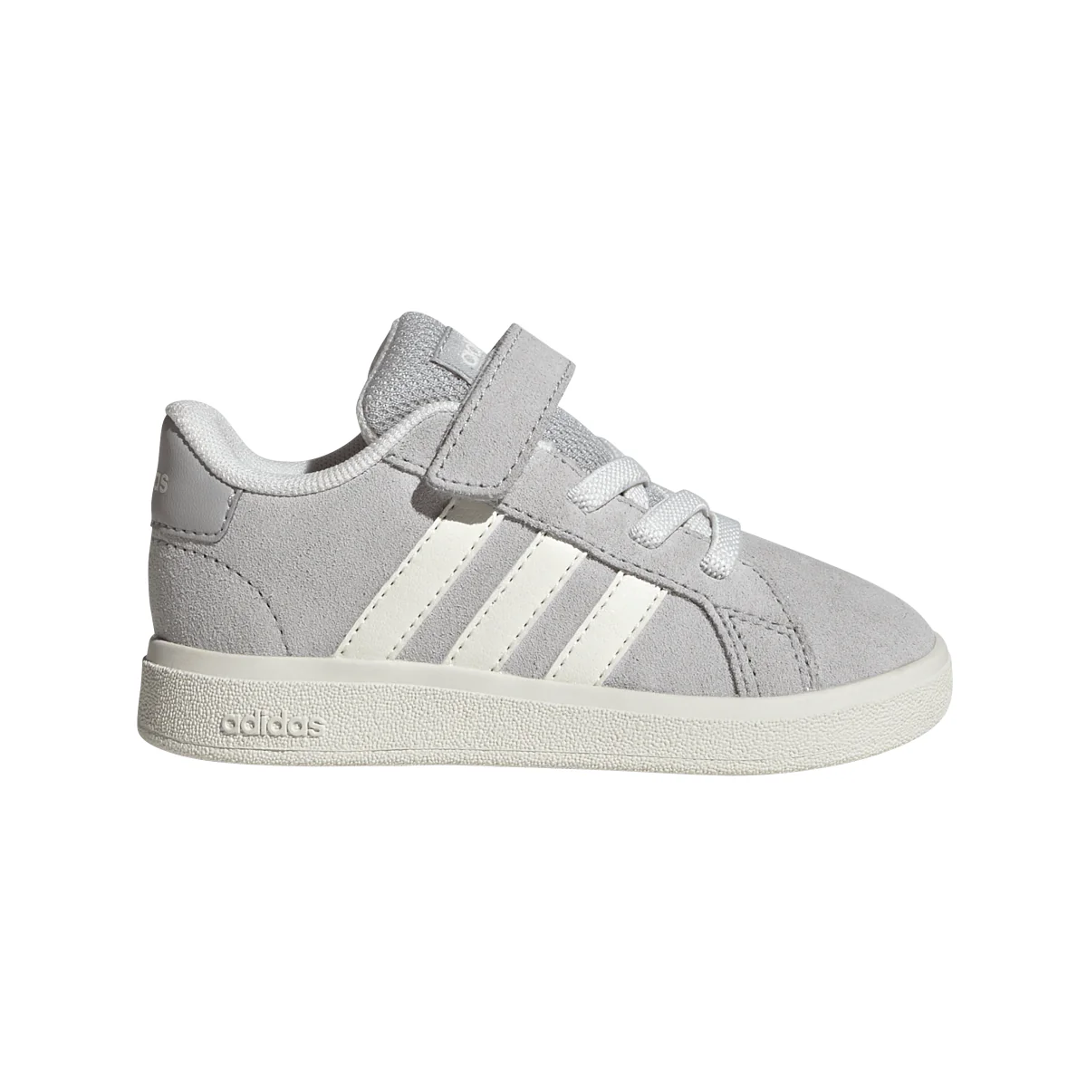 Sneakers grigie Primi Passi con strappo adidas Grand court 00s