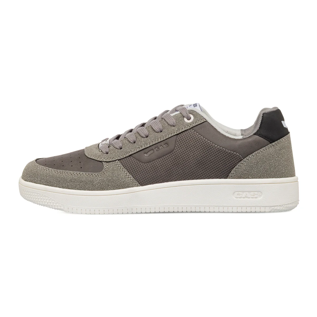 Sneakers grigio da Uomo con dettagli in suede Gas
