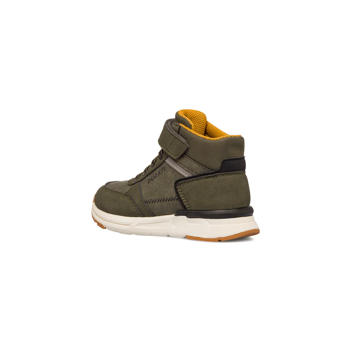 Sneakers khaki da ragazzo con logo Ducati - Image 3