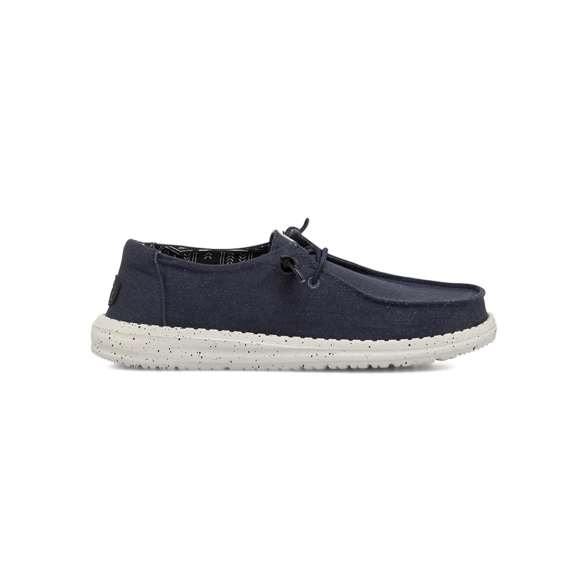 Sneakers leggere blu da Donna in tela con lacci elastici Heydude Wendy
