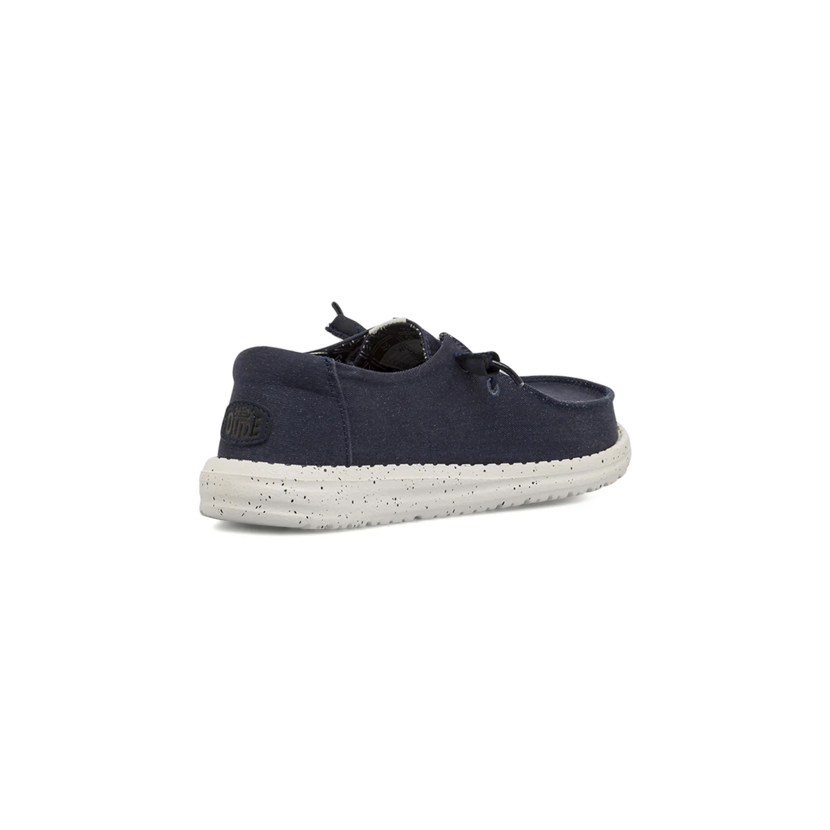 Sneakers leggere blu da Donna in tela con lacci elastici Heydude Wendy - Image 3