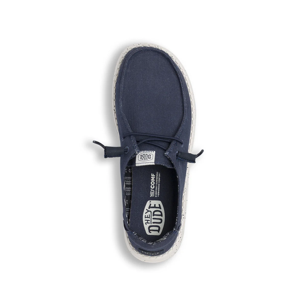 Sneakers leggere blu da Donna in tela con lacci elastici Heydude Wendy - Image 6