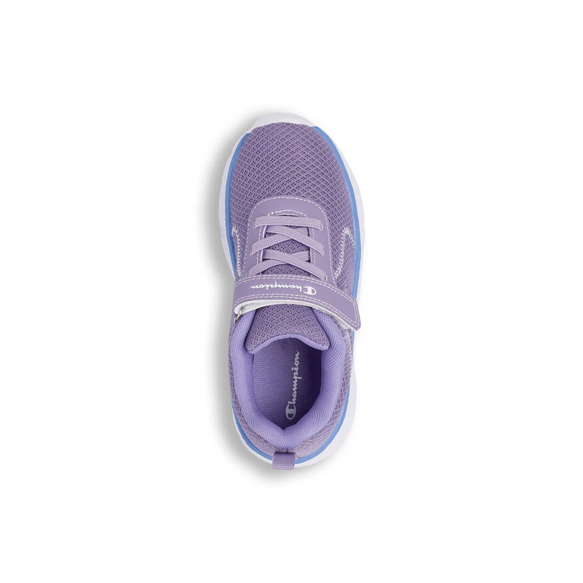 Sneakers lilla da bambina con chiusura a strappo Champion - Image 6