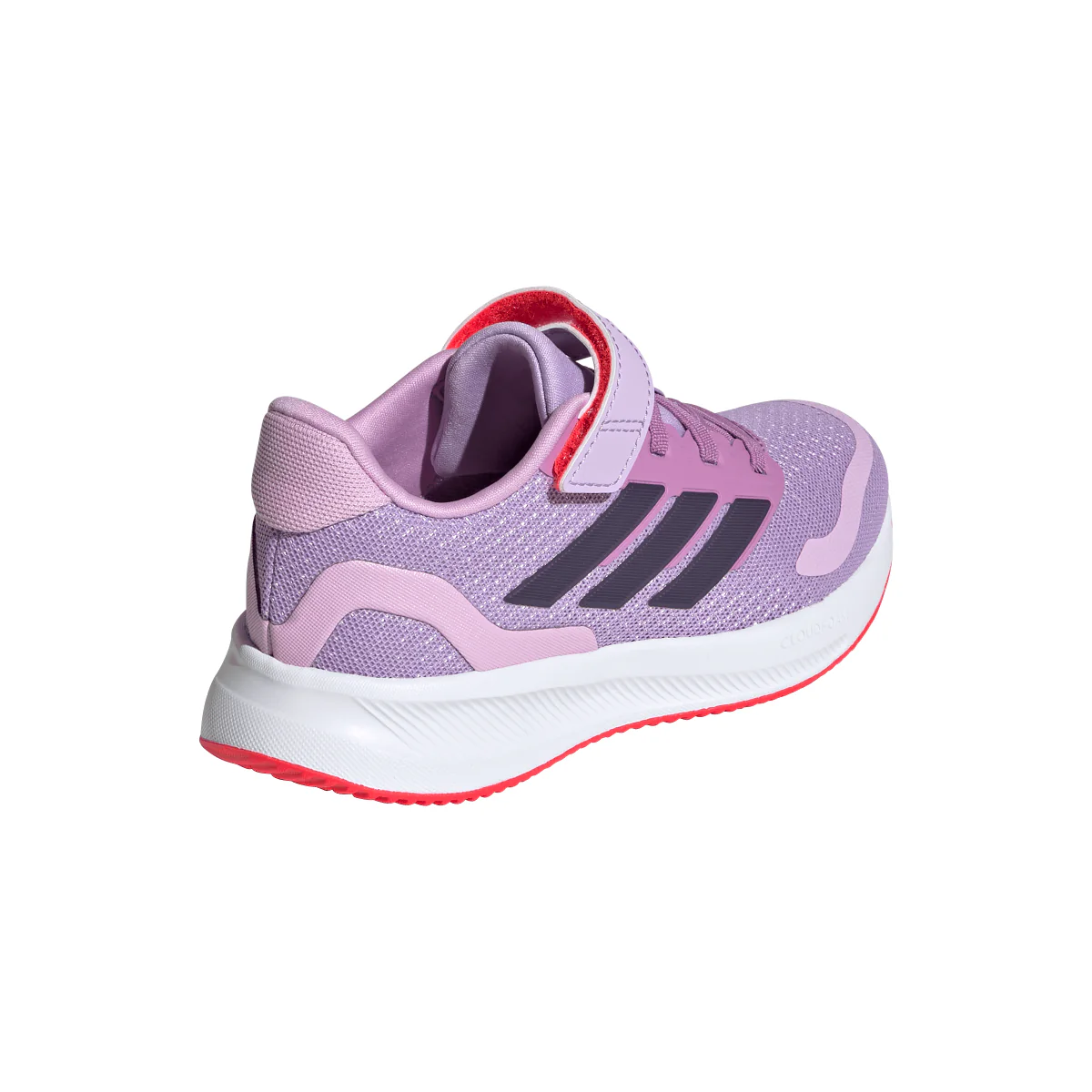 Sneakers lilla da Bambina con chiusura a strappo RUNFALCON 5 EL C adidas - Image 3