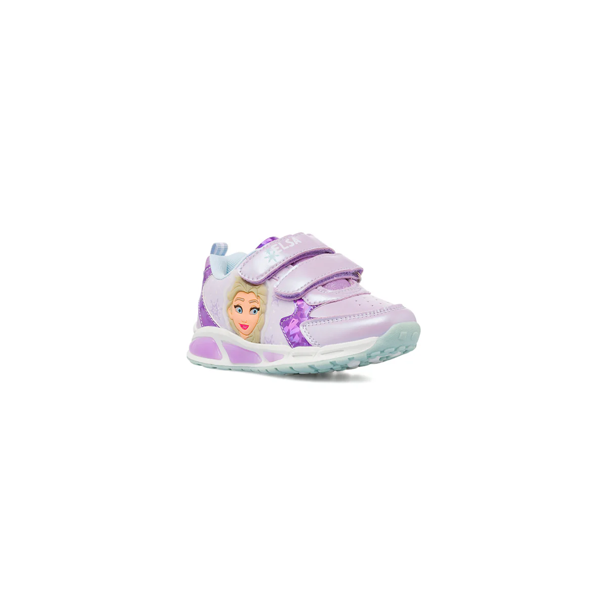 Sneakers lilla da Bambina con luci e dettagli viola Frozen - Image 2