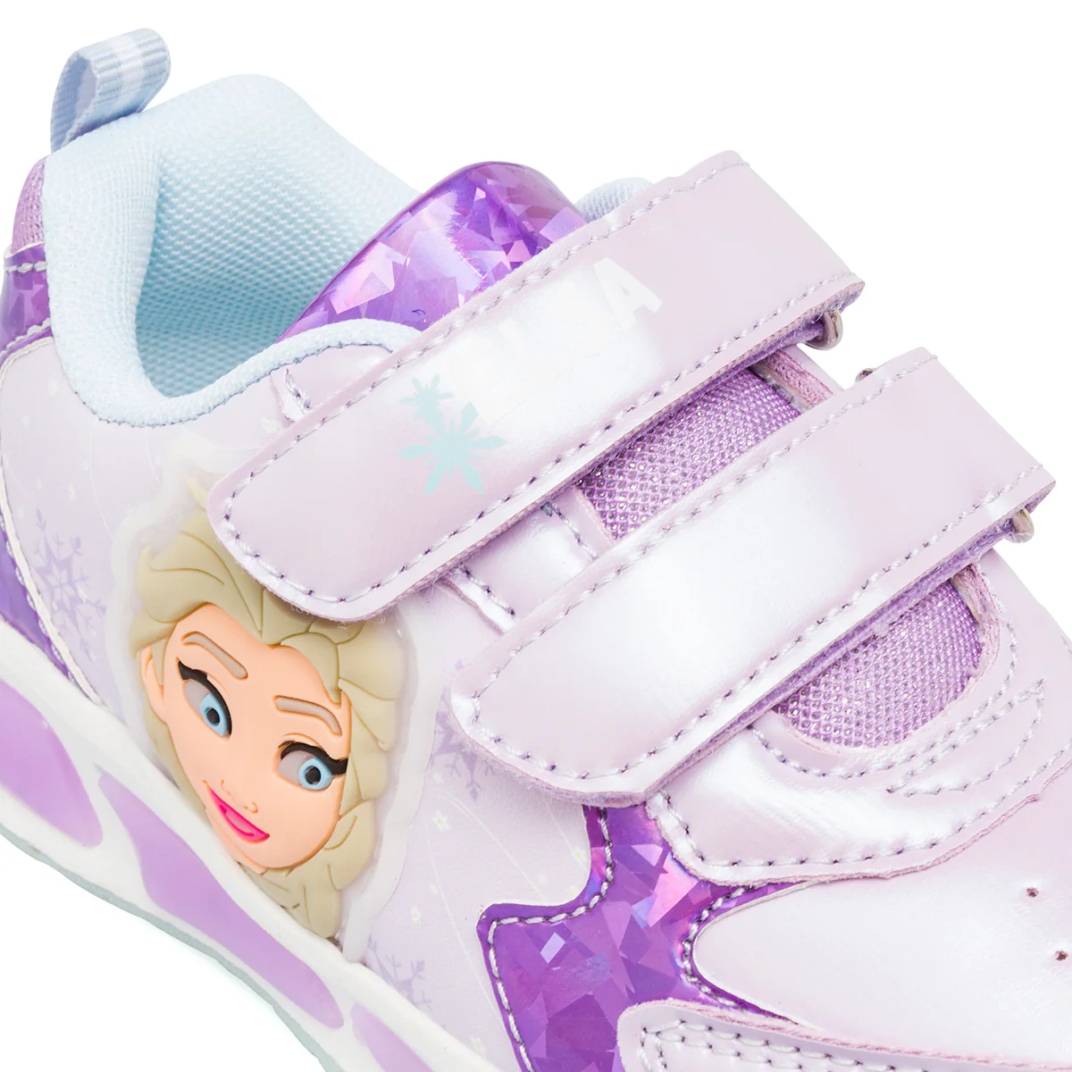 Sneakers lilla da Bambina con luci e dettagli viola Frozen - Image 5