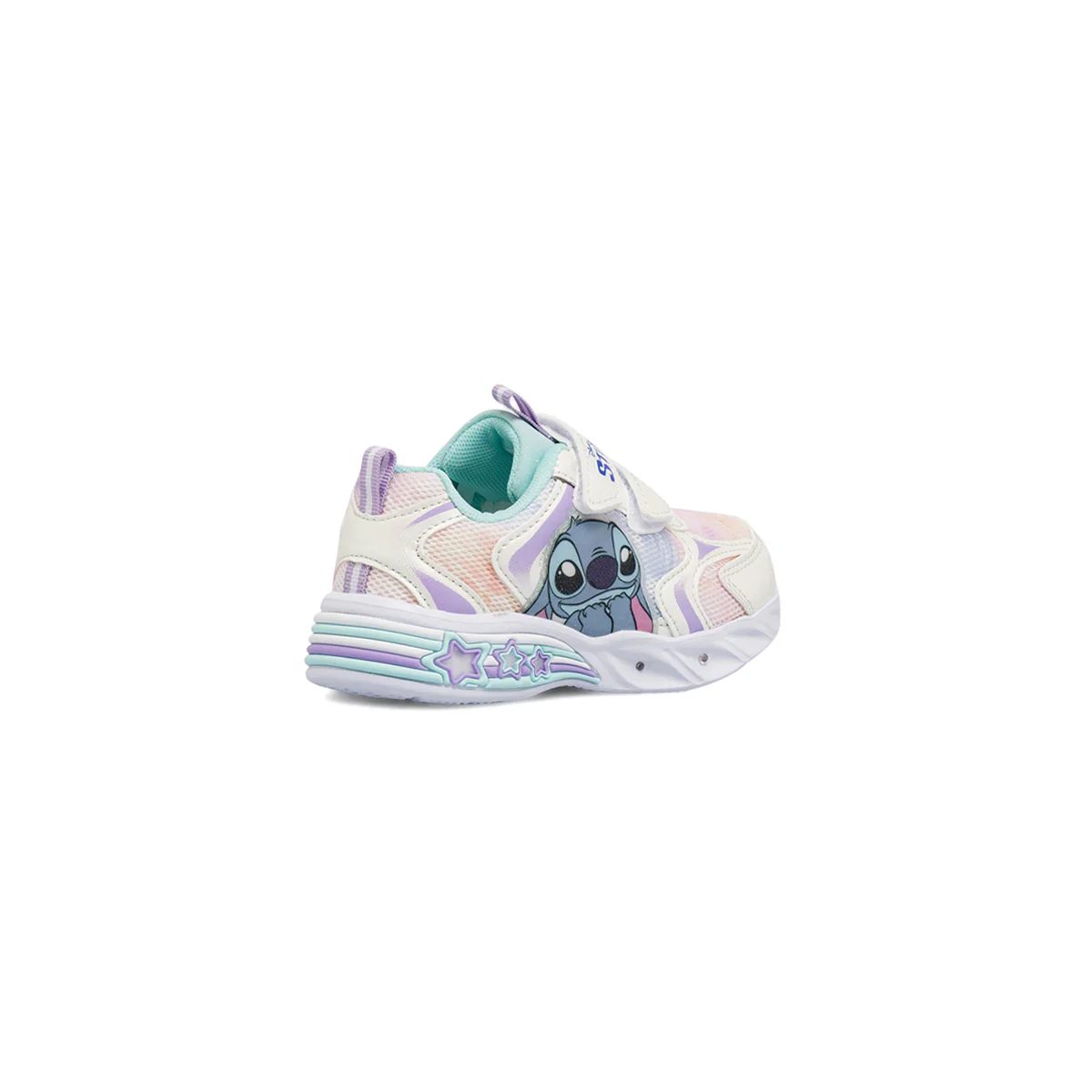 Sneakers lilla da Bambina con luci e doppio strappo Lilo & Stitch - Image 3