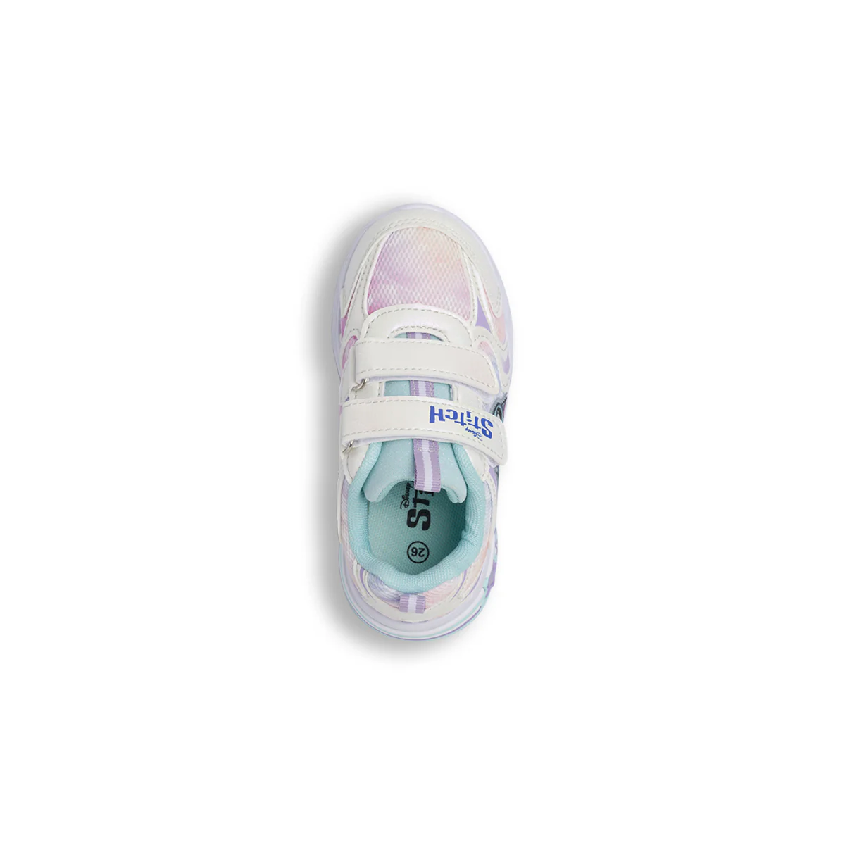 Sneakers lilla da Bambina con luci e doppio strappo Lilo & Stitch - Image 6