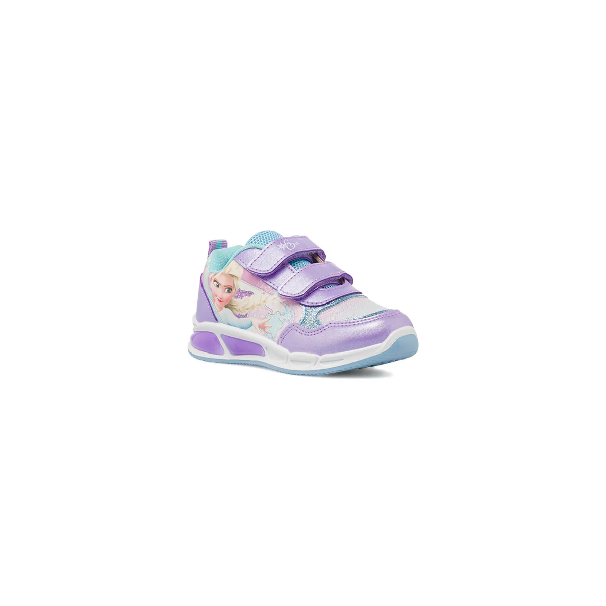 Sneakers lilla da Bambina con luci e strappo di Elsa Frozen - Image 2
