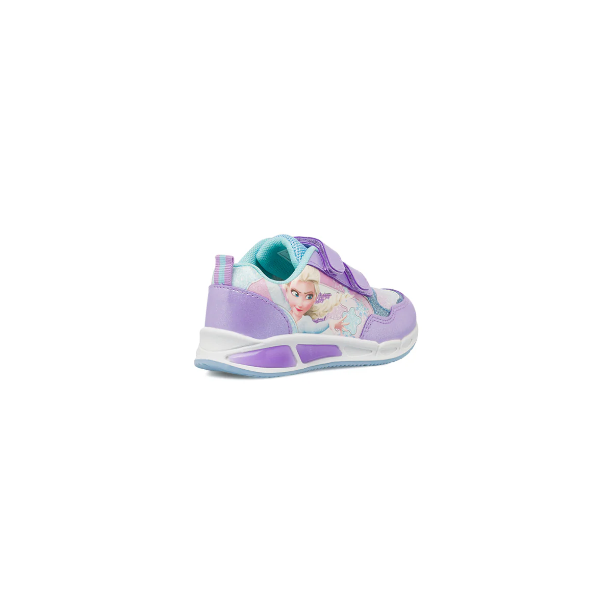 Sneakers lilla da Bambina con luci e strappo di Elsa Frozen - Image 3