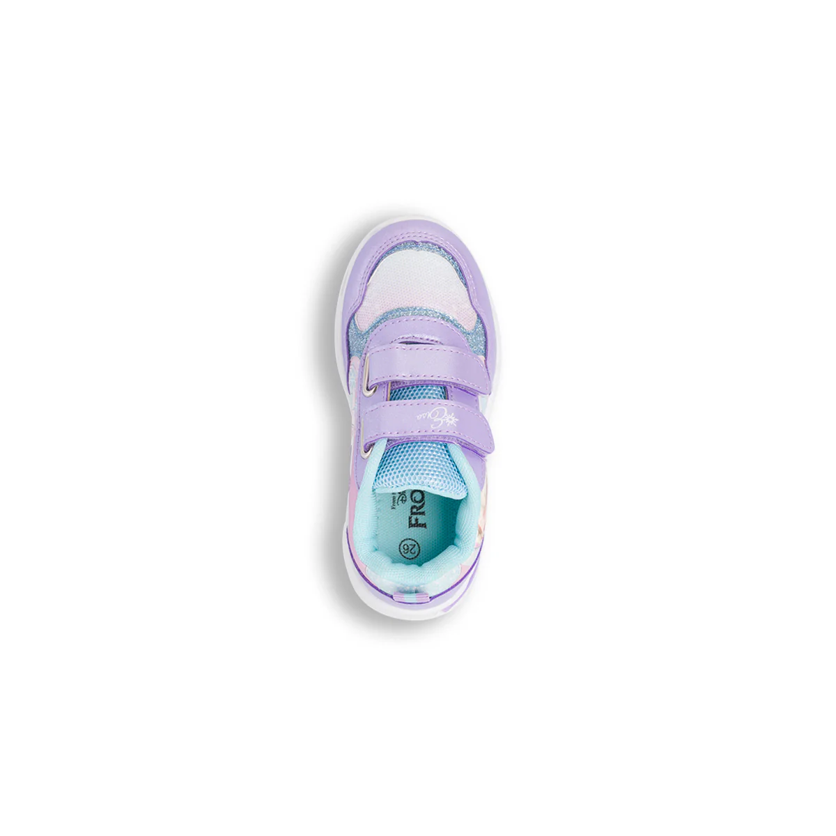 Sneakers lilla da Bambina con luci e strappo di Elsa Frozen - Image 6