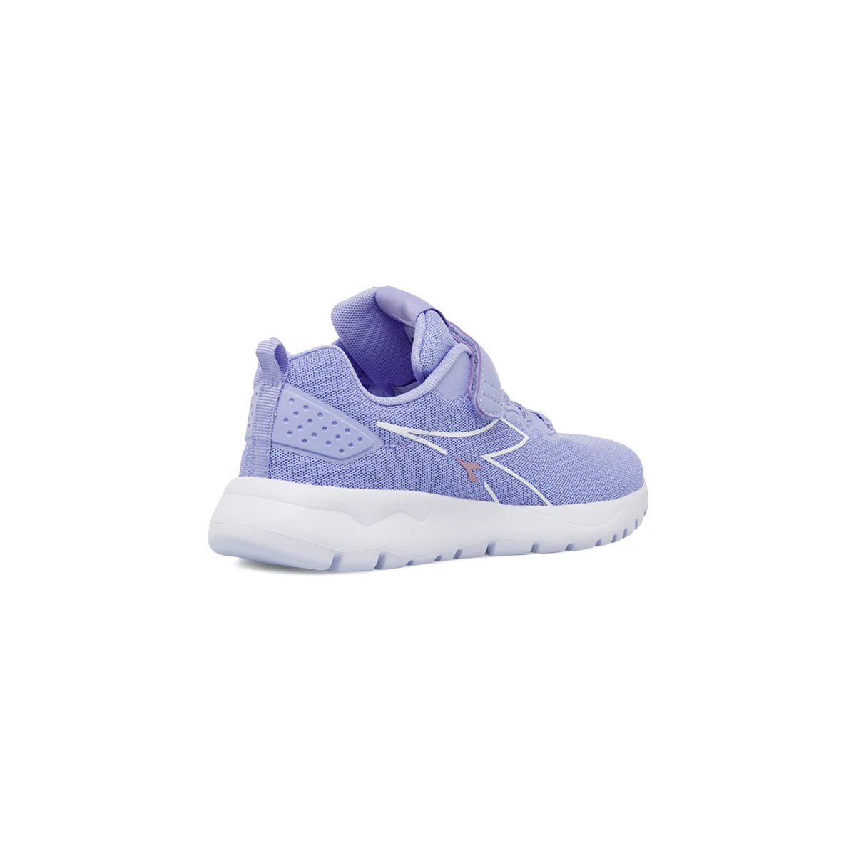 Sneakers lilla da Bambina con strappo e logo Diadora - Image 3