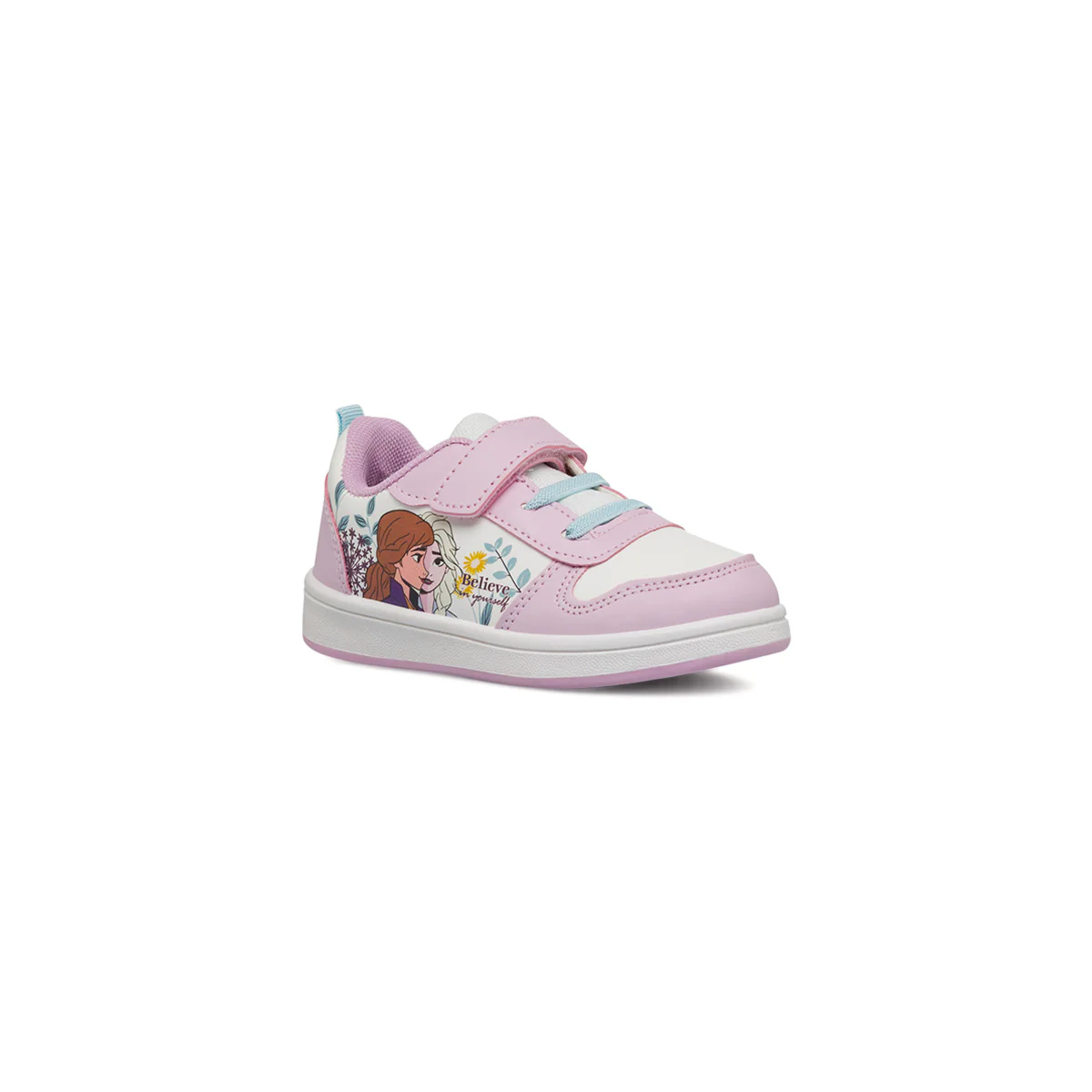 Sneakers Lilla da Bambina con Strappo e stampa logo Frozen - Image 2
