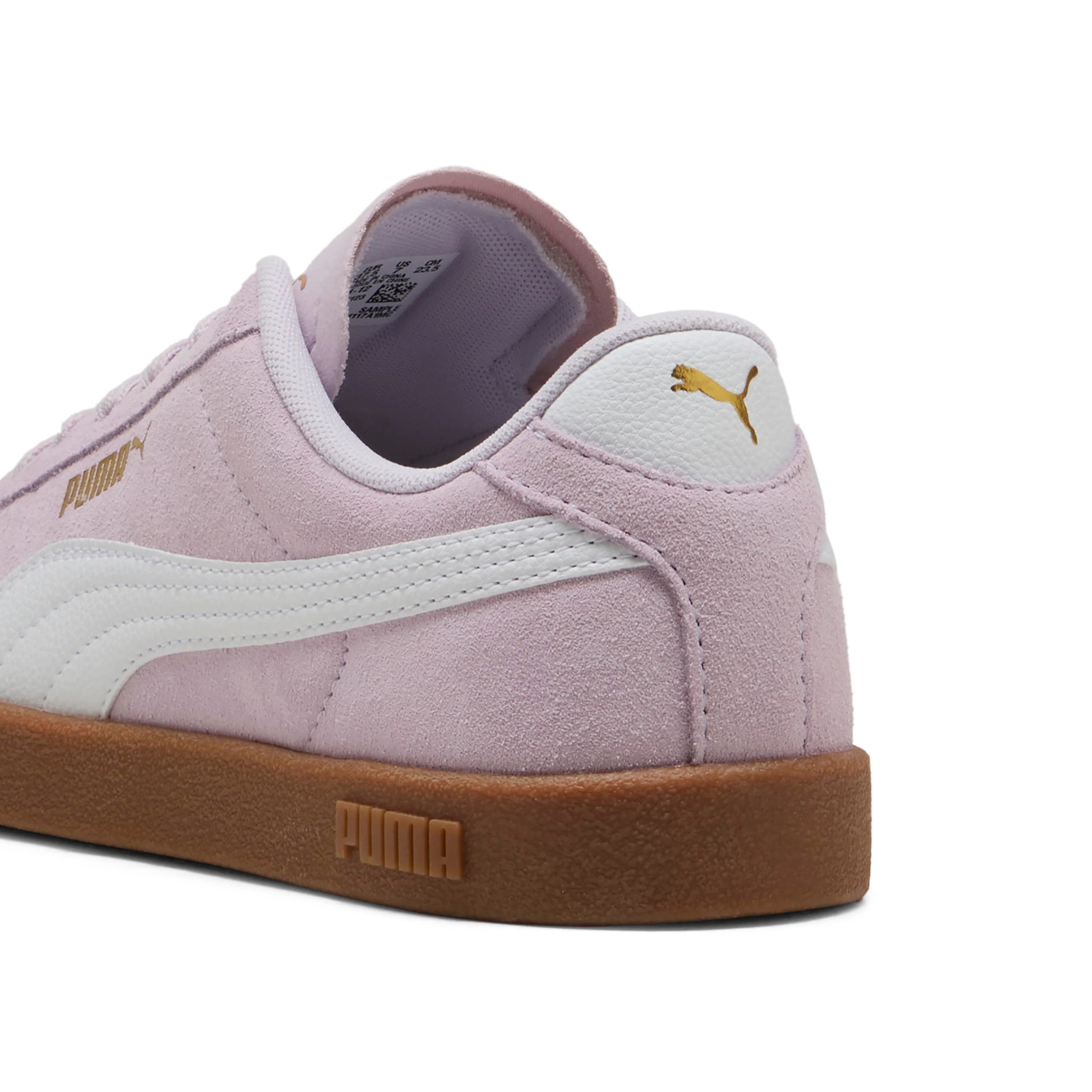 Sneakers lilla da Donna effetto samosciato Puma Club II - Image 4