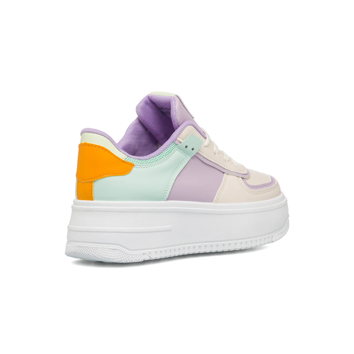 Sneakers lilla e verde chiaro da donna con maxi-suola Lora Ferres - Image 12