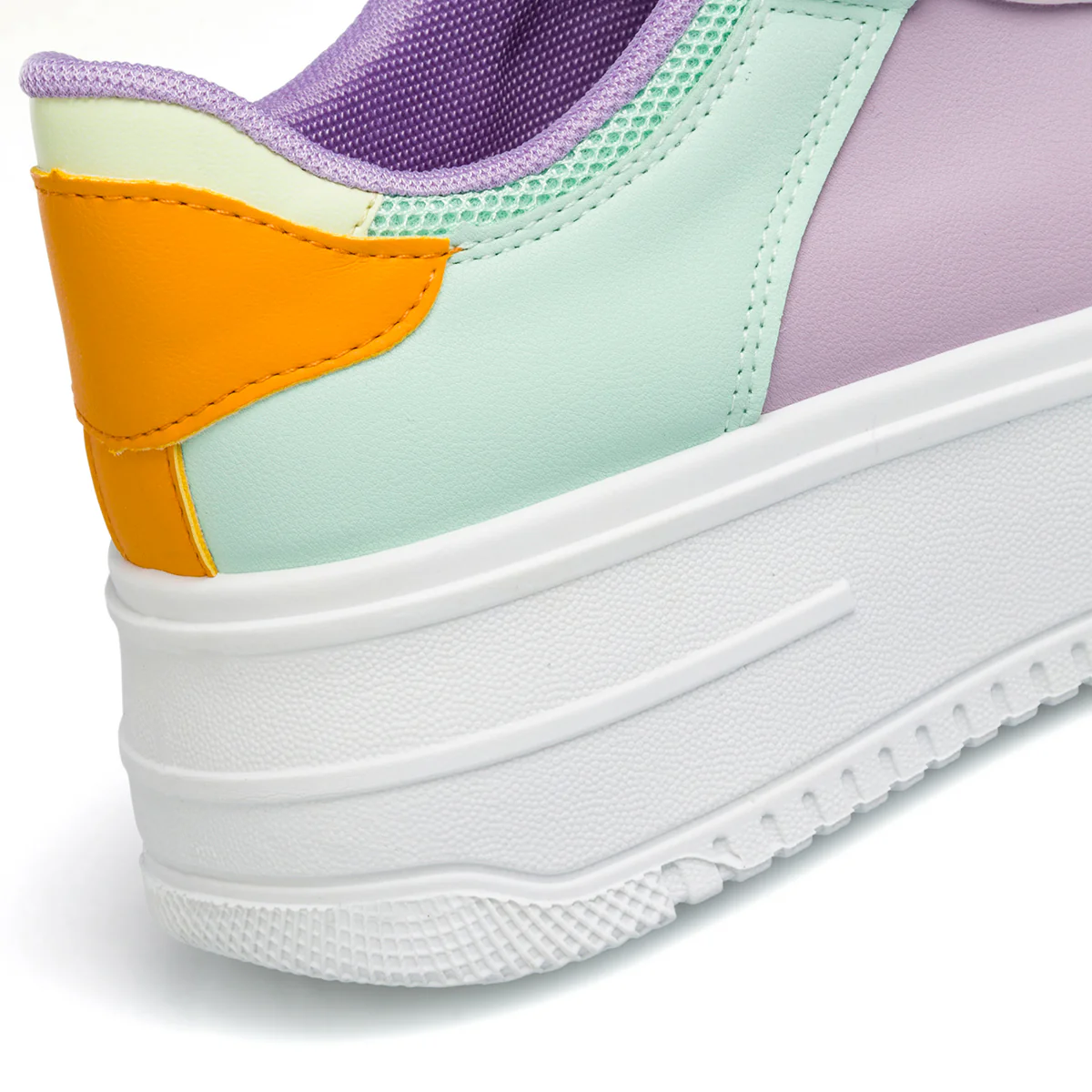 Sneakers lilla e verde chiaro da donna con maxi-suola Lora Ferres - Image 16