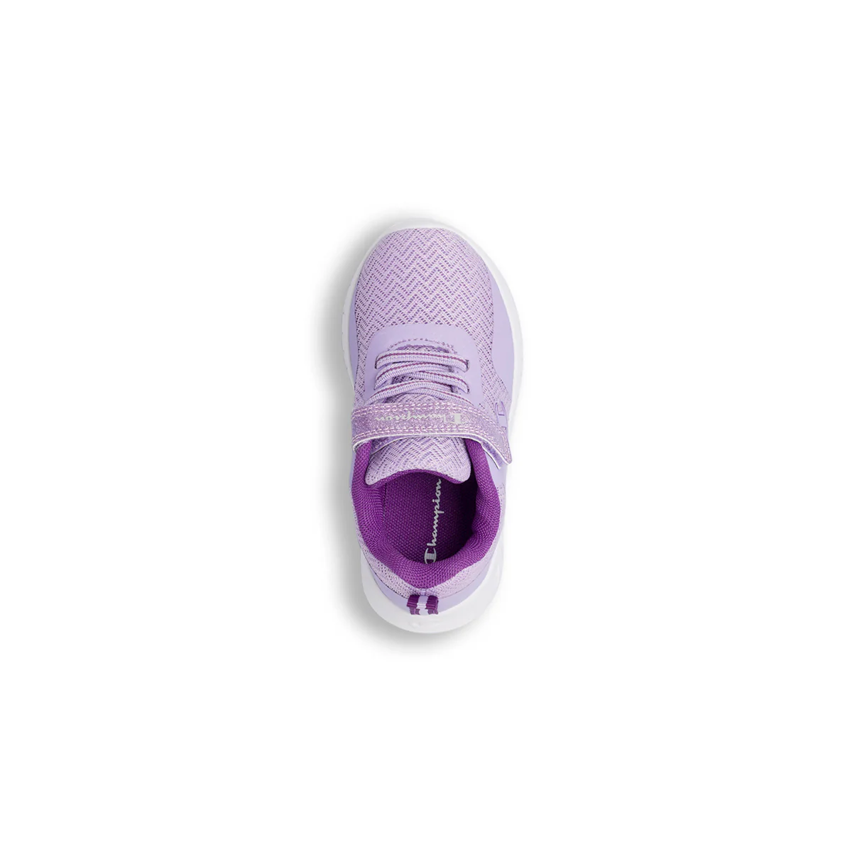 Sneakers lilla primi passi Bambina con dettagli glitter Champion Softy Evolve - Image 5