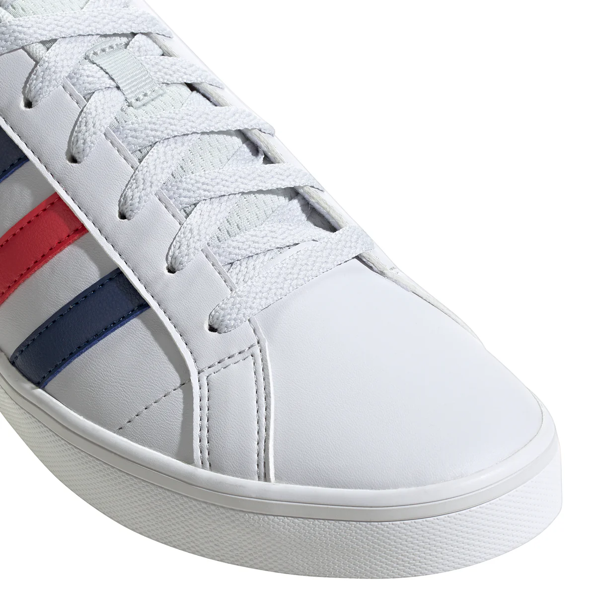 Sneakers low-top bianco con 3 strisce laterali adidas Vs Pace - Image 5