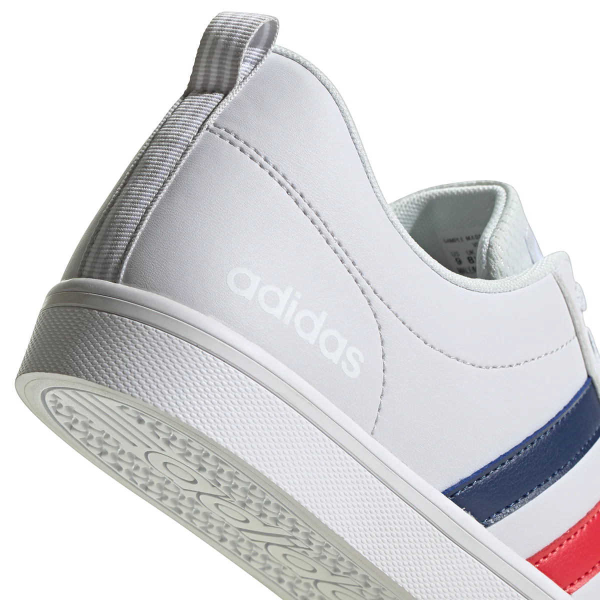 Sneakers low-top bianco con 3 strisce laterali adidas Vs Pace - Image 6