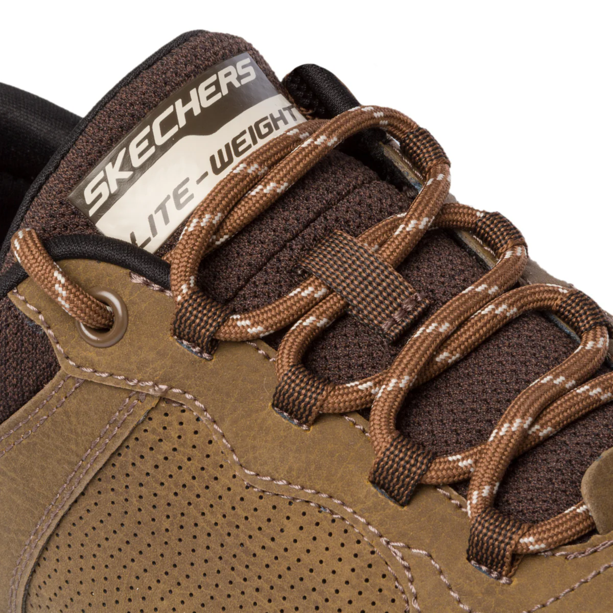 Sneakers marroni con sottopiede Memory Foam Skechers Flex Advantage 2.0 - Image 6