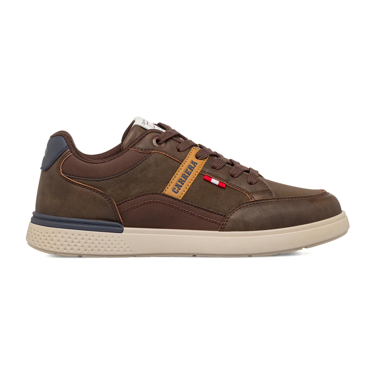 Sneakers marroni da Uomo con banda laterale Carrera Jeans