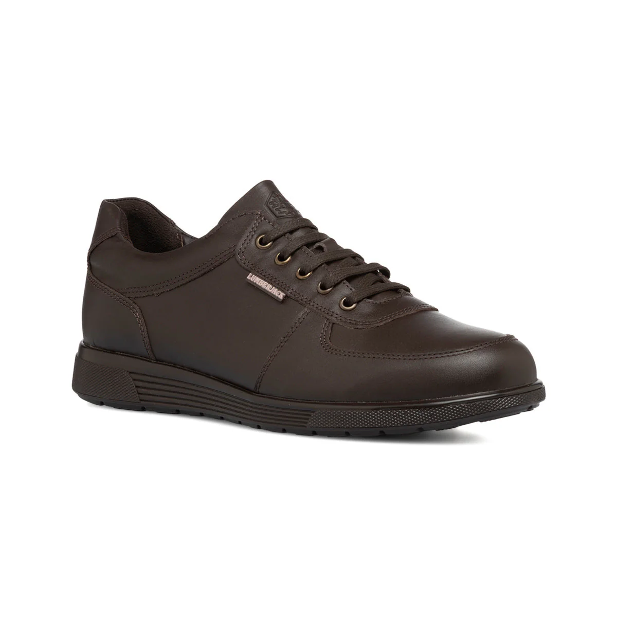 Sneakers marroni in pelle da uomo Lumberjack Lucas - Image 2