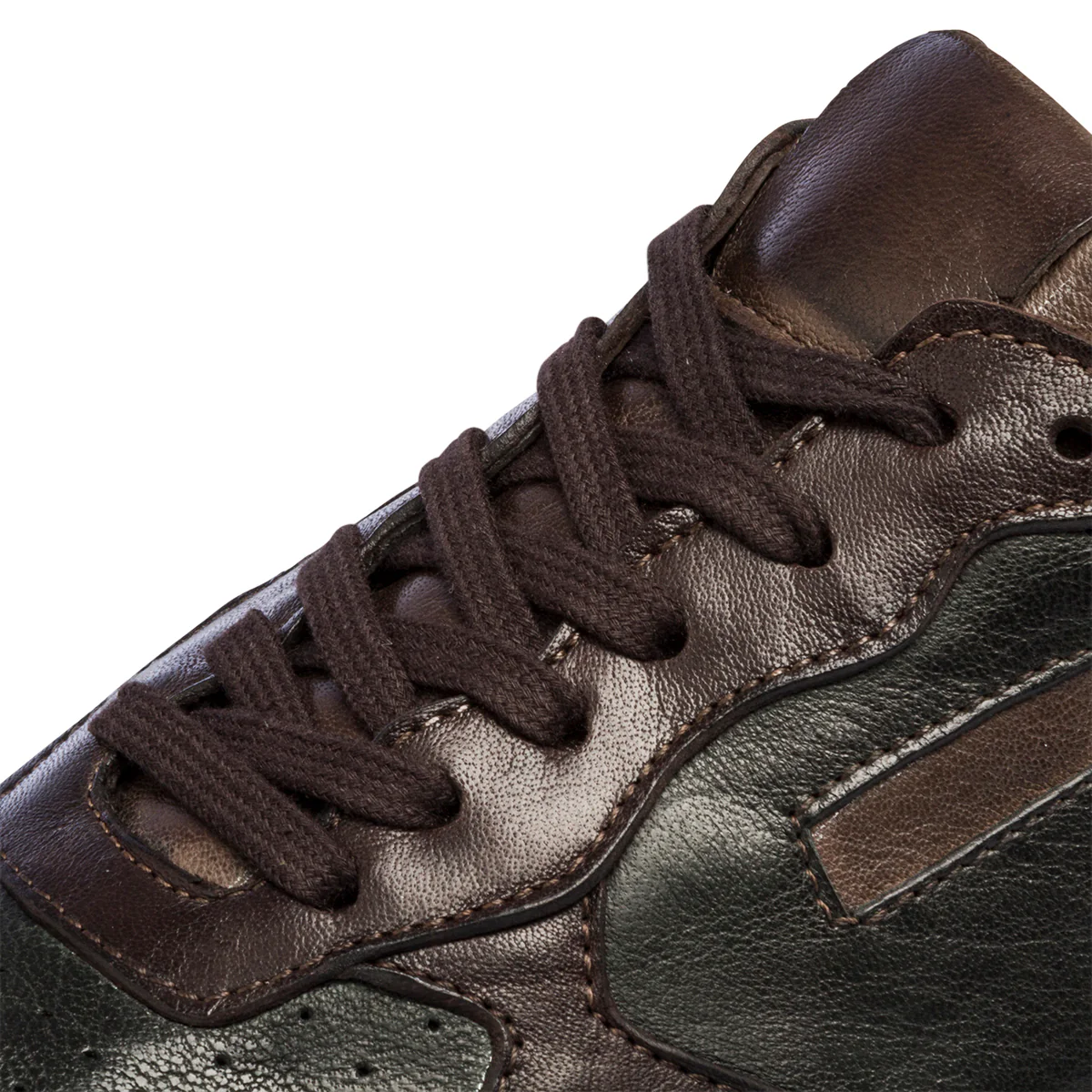 Sneakers marroni in pelle da uomo ReBlu - Image 6