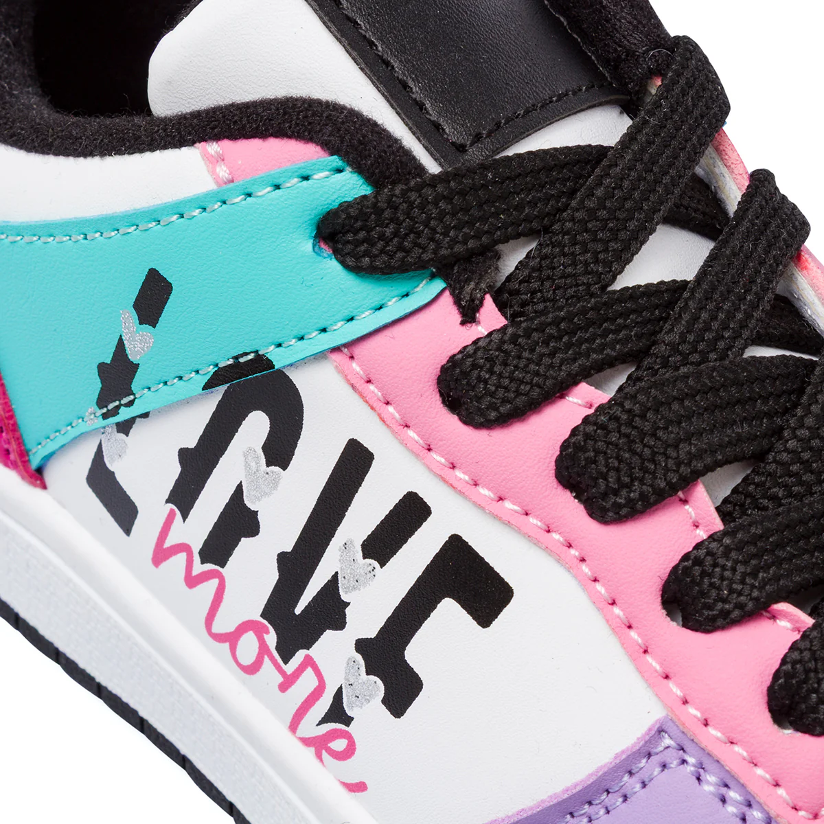 Sneakers multicolor da Ragazza con stampa LOVE MORE Dieci Baci - Image 4