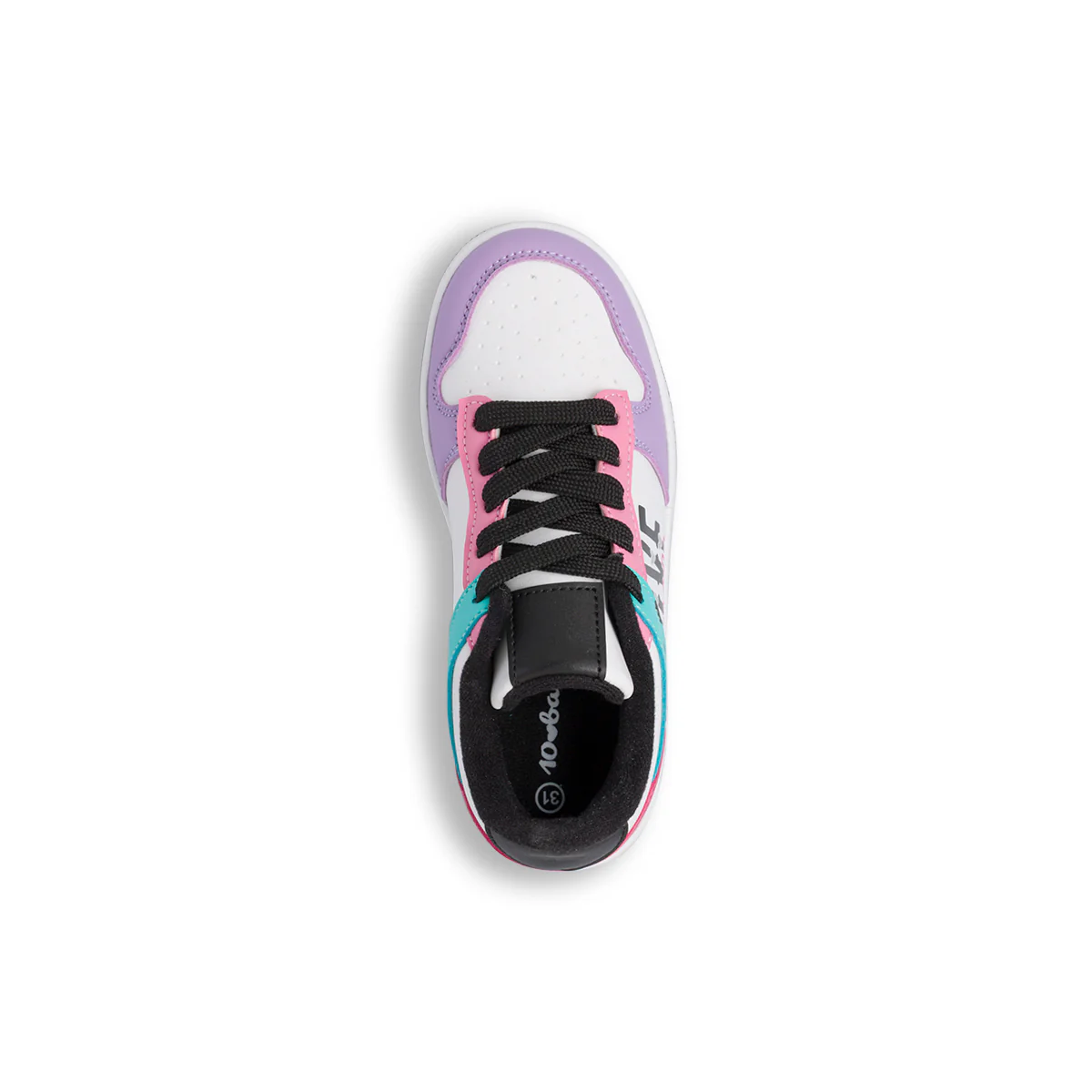 Sneakers multicolor da Ragazza con stampa LOVE MORE Dieci Baci - Image 5