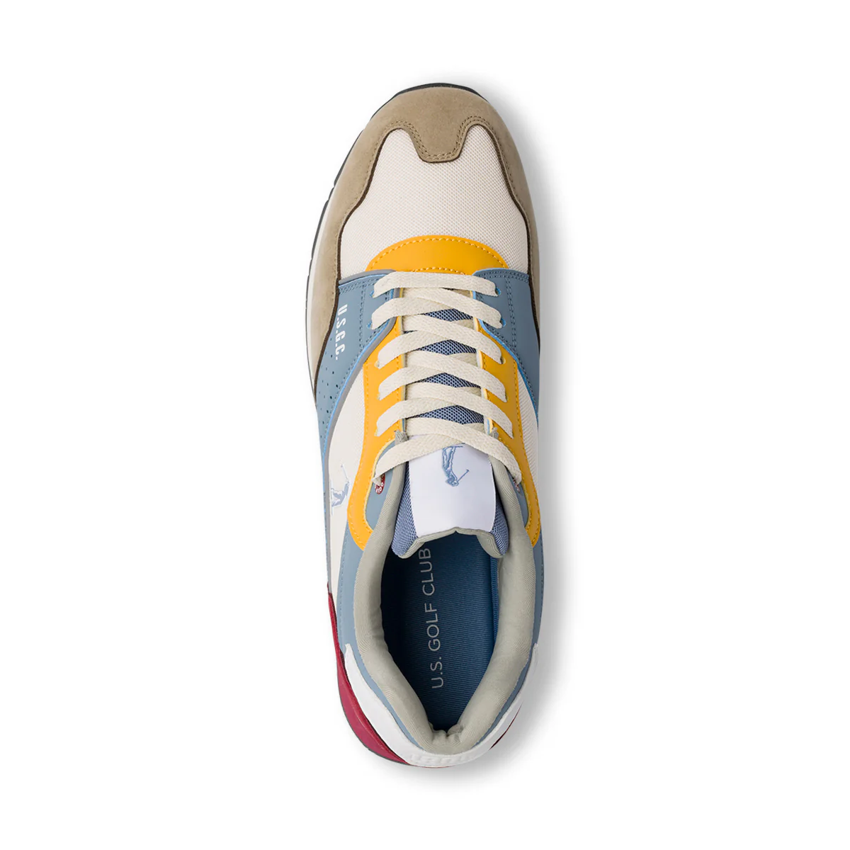 Sneakers multicolor da Uomo con logo laterale US Golf Club - Image 5