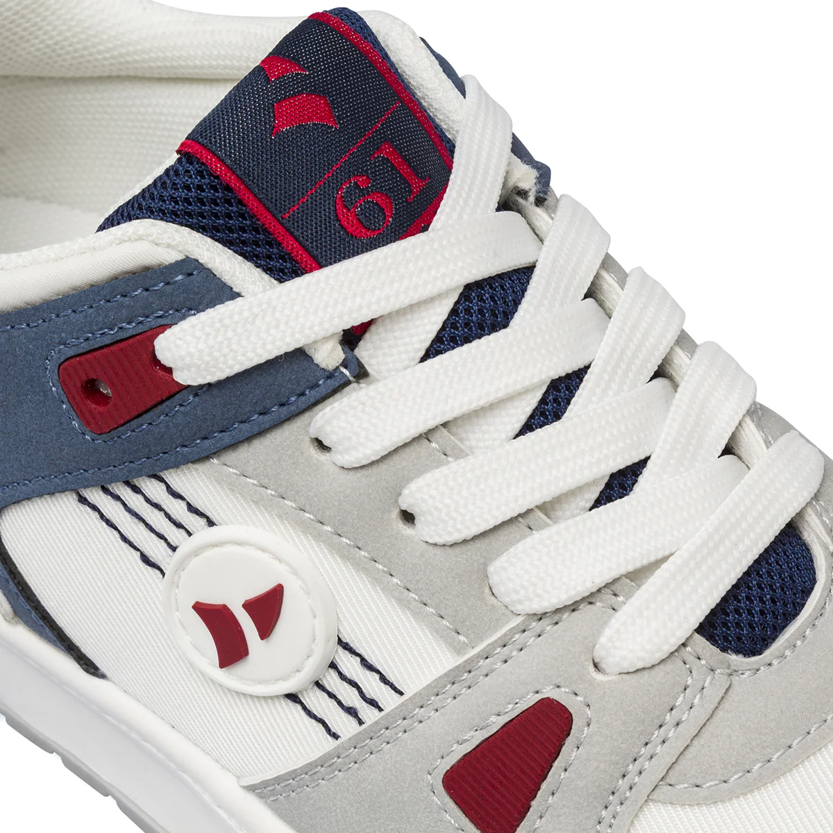 Sneakers Navigare da Ragazzo bianche con dettagli blu e rossi - Image 5